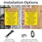Signmission Radiation & Laser Sign, 10 in H x 7 in W, Plastic, Rectangle OS-2PACK-CR-P-710-V-10249 - alternate 7